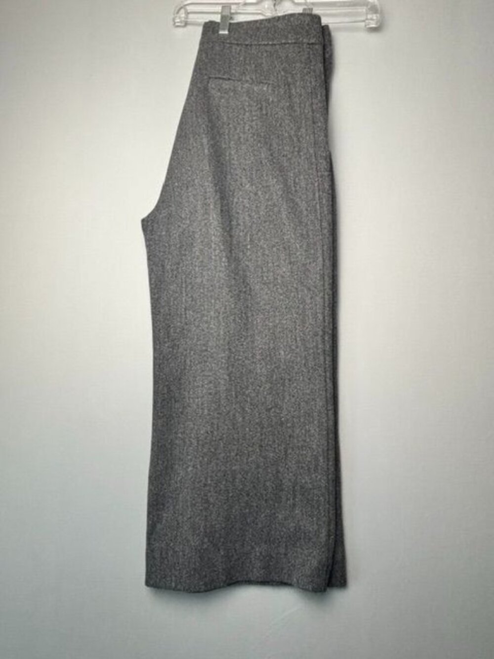 Pink Martini Women's Gray Wide Leg Pants Pull On Knit Lounge Size M